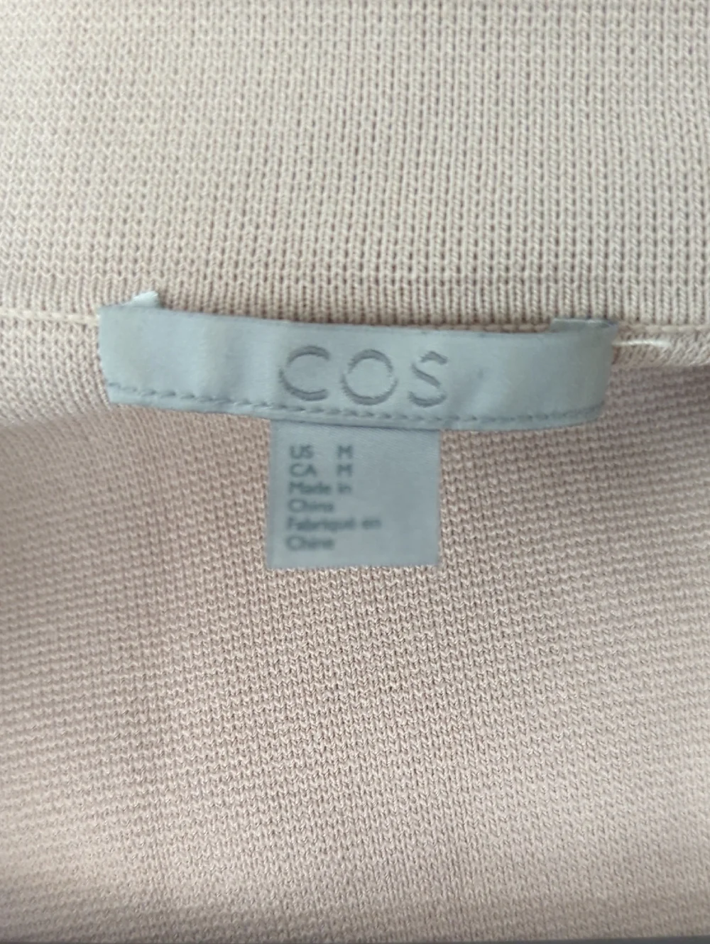 COS Long Structured-Knit Jacket - Picture 9 of 11